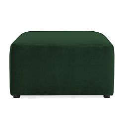 Emeraldově zelená podnožka Vivonita Velvet Cube