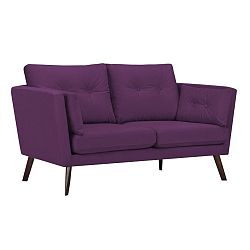 Fialová 2místná pohovka Mazzini Sofas Cotton