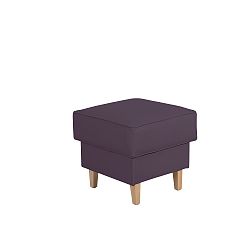 Fialová podnožka Max Winzer Lorris Leather Violet
