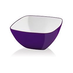 Fialová salátová mísa Vialli Design, 14 cm