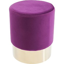 Fialová stolička Kare Design Cherry, ∅ 35 cm