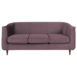 Fialová třímístná pohovka Mel Art Donatello