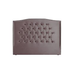 Fialové čelo postele Mazzini Sofas, 200 x 120 cm