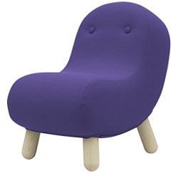 Fialové křeslo Softline Bob Vision Lilac