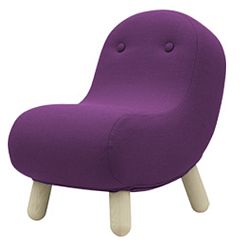 Fialové křeslo Softline Bob Vision Purple