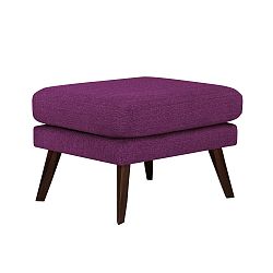 Fialový taburet Mazzini Sofas Elena
