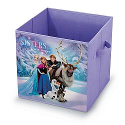 Fialový úložný box Domopak Living Frozen