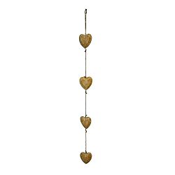 Girlanda Antic Line Wooden Hearts