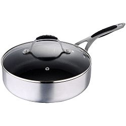 Hluboká pánev na smažení Bergner Gravity, ⌀ 24 cm