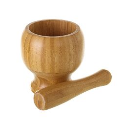 Hmoždíř z bambusu Unimasa Bamboo, ⌀ 11,5 cm