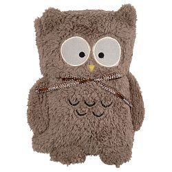 Hnědá deka s motivem sovy Le Studio Owl