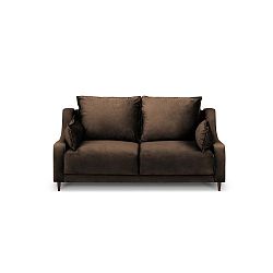 Hnědá dvoumístná pohovka Mazzini Sofas Freesia