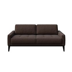 Hnědá dvoumístná pohovka MESONICA Musso Tufted