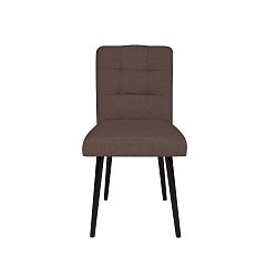 Hnědá jídelní židle Cosmopolitan Design Monaco