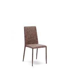 Hnědá jídelní židle Design Twist Dammam