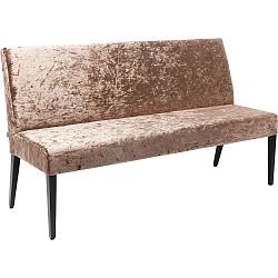 Hnědá lavice Kare Design Econo Diva
