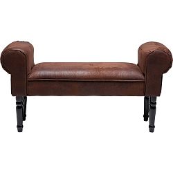 Hnědá lavice Kare Design Vintage