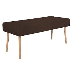 Hnědá lavice Mazzini Sofas Bergamot