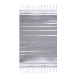 Hnědá plážová osuška Fouta, 170 x 100 cm