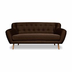 Hnědá pohovka Cosmopolitan design London, 162 cm