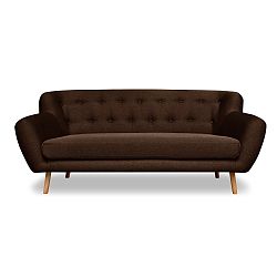 Hnědá pohovka pro tři Cosmopolitan design London