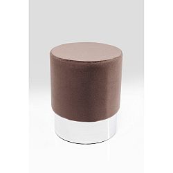 Hnědá stolička Kare Design Cherry, ∅ 35 cm