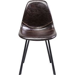 Hnědá židle Kare Design Lounge