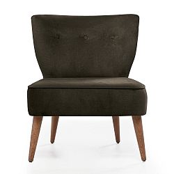 Hnědé čalouněné křeslo Balcab Home Molly
