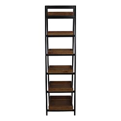 Hnědo-černá knihovna HSM collection Ladder