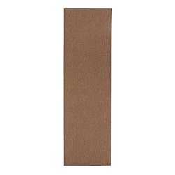 Hnědý běhoun BT Carpet Casual, 80 x 200 cm