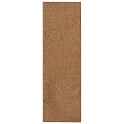 Hnědý běhoun BT Carpet Nature, 80 x 250 cm