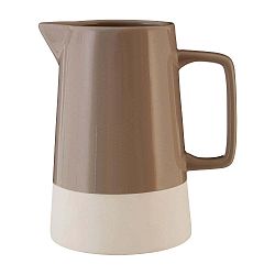 Hnědý kameninový džbán Premier Housewares, 1,28 l