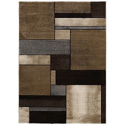 Hnědý koberec Universal Malmo Brown, 120 x 170 cm