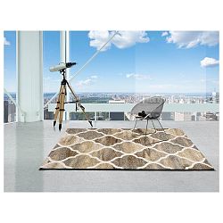 Hnědý koberec Universal Pebble, 60 x 120 cm