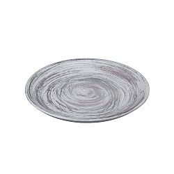 Hnědý podnos Ego Dekor, ø 22 cm