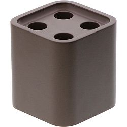 Hnědý stojan na deštníky YAMAZAKI Compact