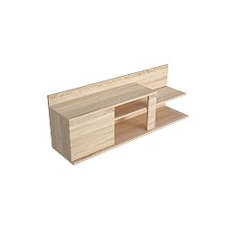 Hnědý TV stolek Marshall, šířka 120 cm