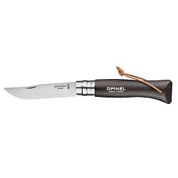 Hnědý zavírací nůž Opinel Trekking N°08