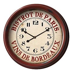 Hodiny Antic Line Bistrot de Paris, ⌀ 50 cm