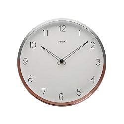 Hodiny s rámem v růžové barvě Versa Halga, ⌀ 30 cm