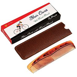 Hřeben v koženkovém pouzdru Rex London Le Bicycle