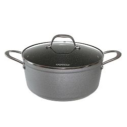 Hrnec s poklicí vhodný na indukci Kasanova, ⌀ 26 cm