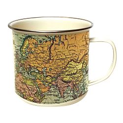 Hrnek Gift Republic Map Pale