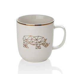 Hrnek z kostního porcelánu Sabichi Ronnie, 380 ml