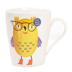 Hrnek z kostního porcelánu Sabichi Wise, 325 ml