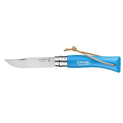 Jasně modrý zavírací nůž Opinel Trekking N°07