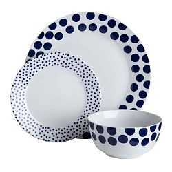 Jídelní sada Premier Housewares Blue Spots, 12ks