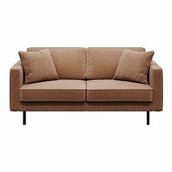 Jílově hnědá pohovka MESONICA Kobo, 167 cm