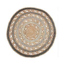 Jutový kruhový koberec Eco Rugs Zizzi, Ø 120 cm