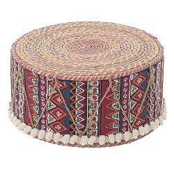 Jutový puf InArt Boho, ⌀ 38 cm